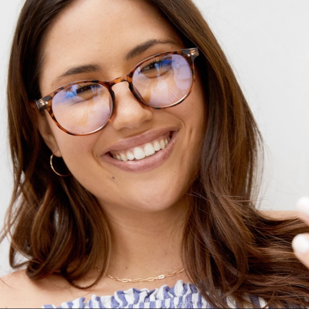 Nectar Brown Tortoise Blue Light Blocking Eyeware… - image 4